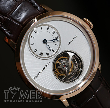 توربیلون فوق باریک آرنولد و پسر ساعت مچی گران قیمت 2014 2013 سبک لوکس "Arnold & Son UTTE "Ultra-Thin-Tourbillon